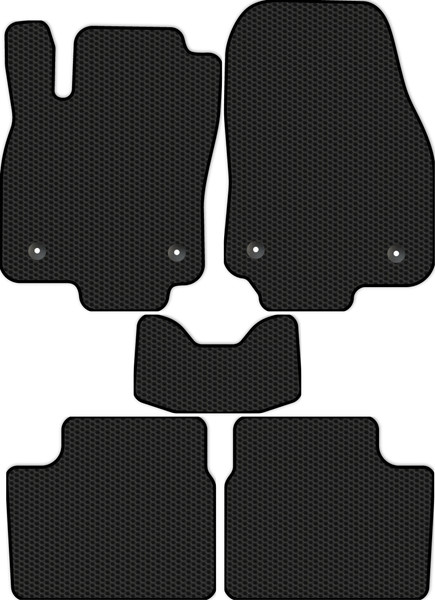 Изображение товара Комплект ковриков для авто Alicosta 0999_1 для Opel Astra III седан/L69 2006-2011 (EVA соты, черный)