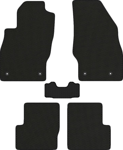 Изображение товара Комплект ковриков для авто Alicosta 1009_1 для Opel Corsa IV хэтчбек 3/5дв/S07/D 2006-2014 (EVA соты, черный)