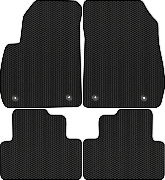 Изображение товара Комплект ковриков для авто Alicosta 1038_1 для Opel Zafira минивэн/C 2011-2015 (EVA соты, черный)