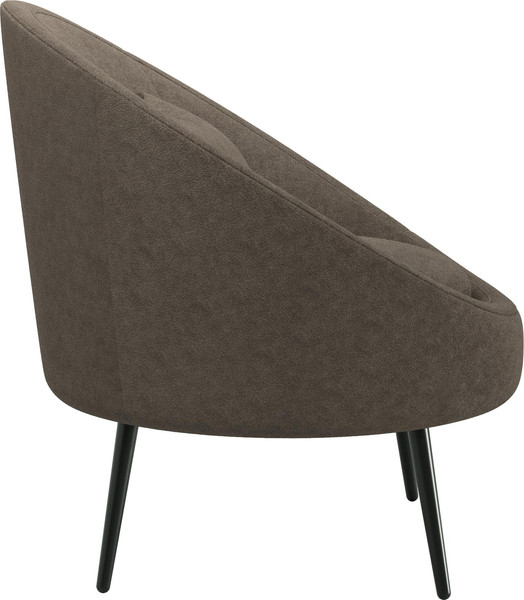 Изображение товара Кресло мягкое Олмеко Каро (велюр, Панда браун/шоколад)