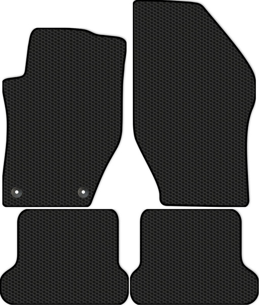 Изображение товара Комплект ковриков для авто Alicosta 2448_1 для Peugeot 308 I кабриолет//T7/4B 2009-2011 (EVA соты, черный)