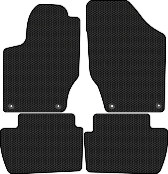 Изображение товара Комплект ковриков для авто Alicosta 1058_1 для Peugeot 308 I хэтчбек 5дв/4A/C 2007-2014 (EVA соты, черный)