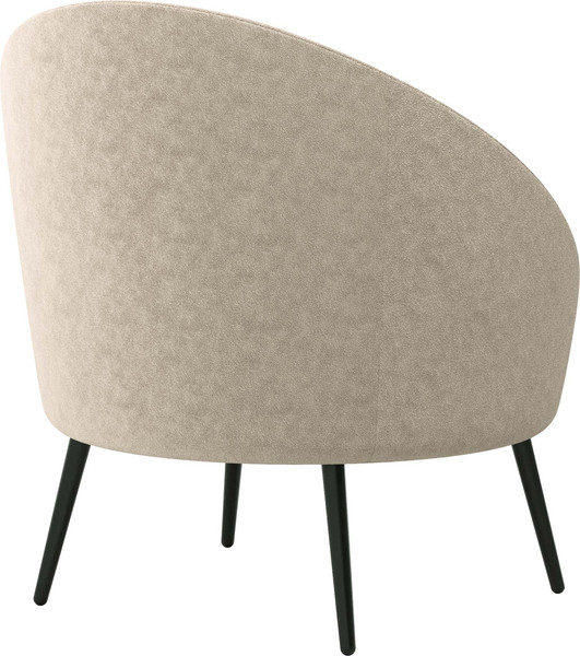 Изображение товара Кресло мягкое Олмеко Каро (велюр, Панда крем 6/ваниль)