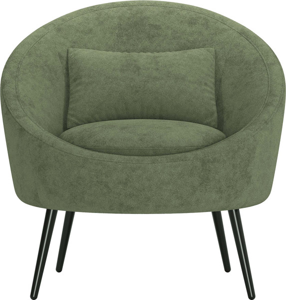 Изображение товара Кресло мягкое Олмеко Каро (велюр, Панда олива)