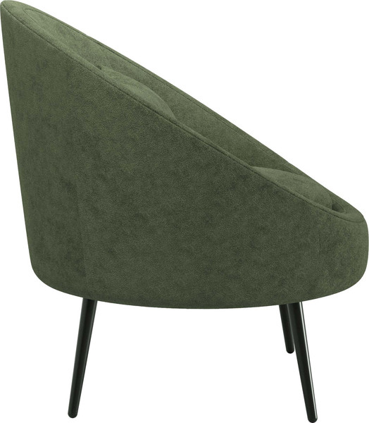 Изображение товара Кресло мягкое Олмеко Каро (велюр, Панда олива)