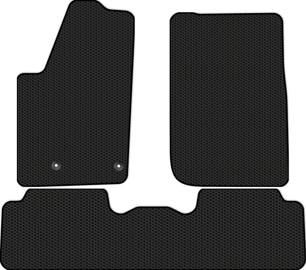 Изображение товара Комплект ковриков для авто Alicosta 1750_1 для Peugeot Partner Origin пассажирский/M59 2008-2011 (EVA соты, черный)