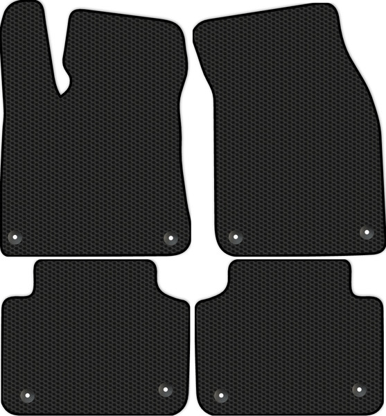 Изображение товара Комплект ковриков для авто Alicosta 1099_1 для Porsche Cayenne SUV/PO536 2018-н.в. (EVA соты, черный)