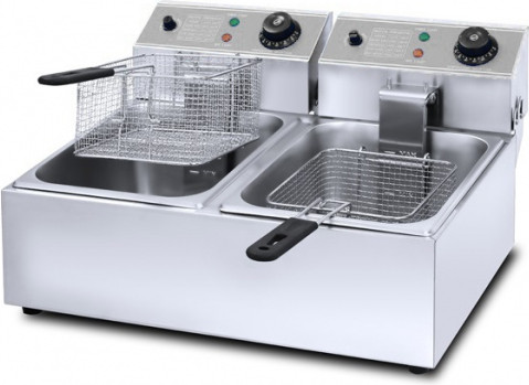 Изображение товара Профессиональная фритюрница Viatto EF-8L-2-B / био281