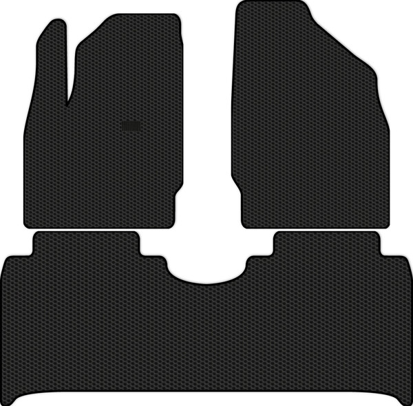Изображение товара Комплект ковриков для авто Alicosta 1215_1 для Skoda Yeti I SUV/5L 2009-2018 (EVA соты, черный)