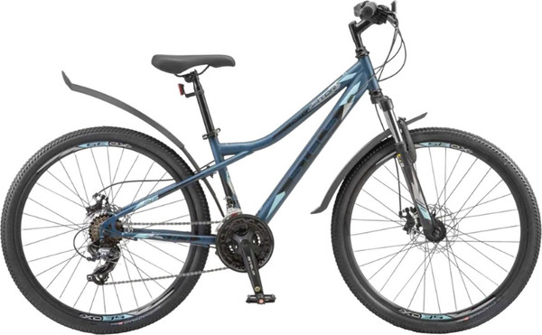 Изображение товара Велосипед STELS Navigator-510 MD 26 (16, темно-синий/зеленый, разобранный, в коробке)