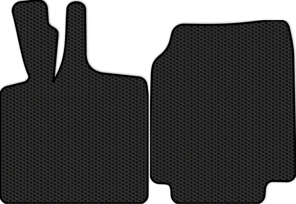Изображение товара Комплект ковриков для авто Alicosta 1218_1 для Smart Fortwo III хэтчбек 3дв/C453 2014-н.в. (EVA соты, черный)