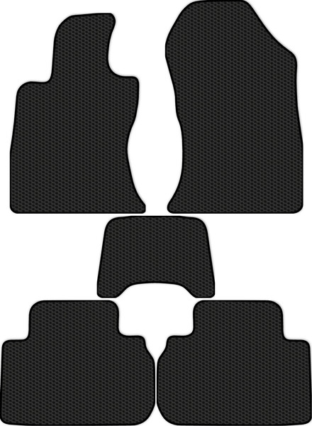 Изображение товара Комплект ковриков для авто Alicosta 2487_1 для Subaru Forester SUV/S5 2018-н.в. (EVA соты, черный)