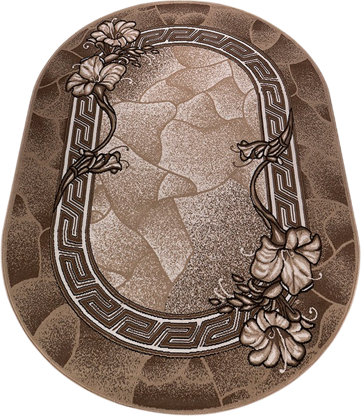 Изображение товара Ковер Белка Лайла Де Люкс Овал 15805_10822 (1.8x2.6)