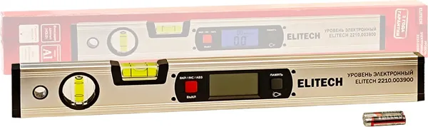 Изображение товара Уровень строительный Elitech 2210.003900 / 204895 (40см)