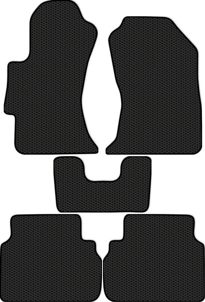 Изображение товара Комплект ковриков для авто Alicosta 1241_1 для Subaru XV SUV/GT 2017-н.в. (EVA соты, черный)