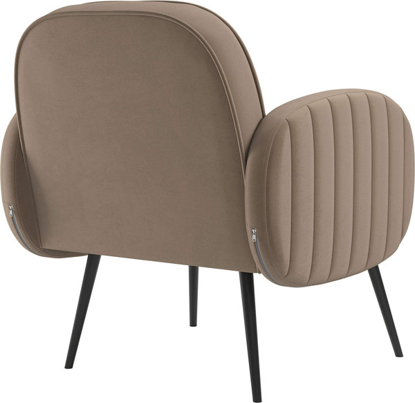 Изображение товара Кресло мягкое Олмеко Флеминг S (велюр, тенерифе корица)