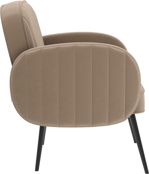 Изображение товара Кресло мягкое Олмеко Флеминг S (велюр, тенерифе корица)