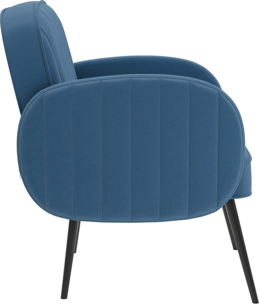 Изображение товара Кресло мягкое Олмеко Флеминг S (велюр, тенерифе океан)