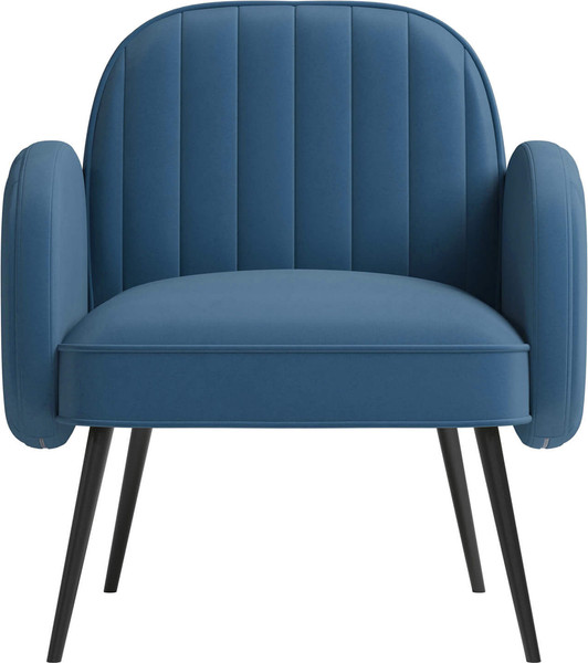 Изображение товара Кресло мягкое Олмеко Флеминг S (велюр, тенерифе океан)