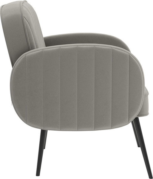 Изображение товара Кресло мягкое Олмеко Флеминг S (велюр, тенерифе стоун)