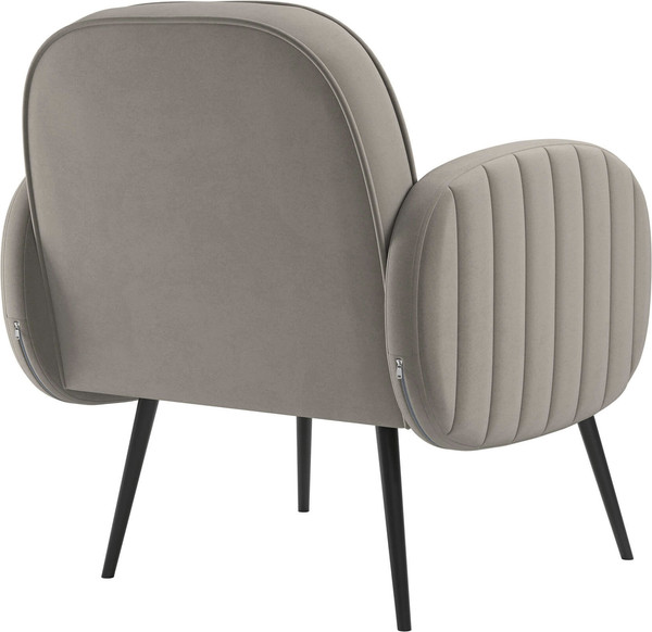 Изображение товара Кресло мягкое Олмеко Флеминг S (велюр, тенерифе хумус)