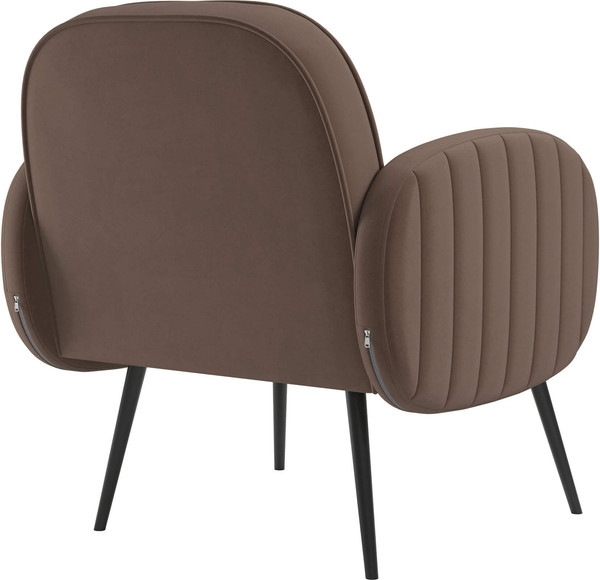 Изображение товара Кресло мягкое Олмеко Флеминг S (велюр, тенерифе шоколад)