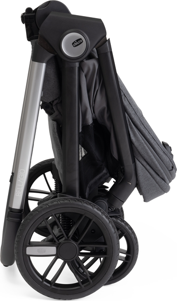 Изображение товара Детская прогулочная коляска Chicco Bellagio / 05087136450000 (Black Satin)