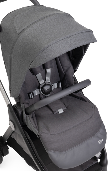 Изображение товара Детская прогулочная коляска Chicco Bellagio / 05087136450000 (Black Satin)