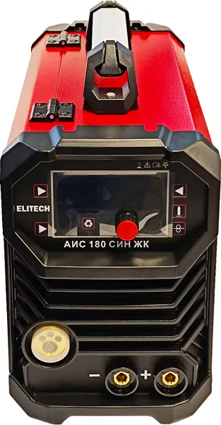 Изображение товара Инвертор сварочный Elitech АИС 180 СИН ЖК / 204749