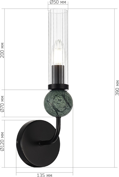 Изображение товара Бра ST Luce SL1244.401.01