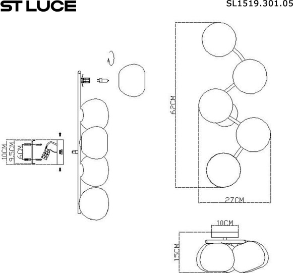 Изображение товара Бра ST Luce SL1519.301.05