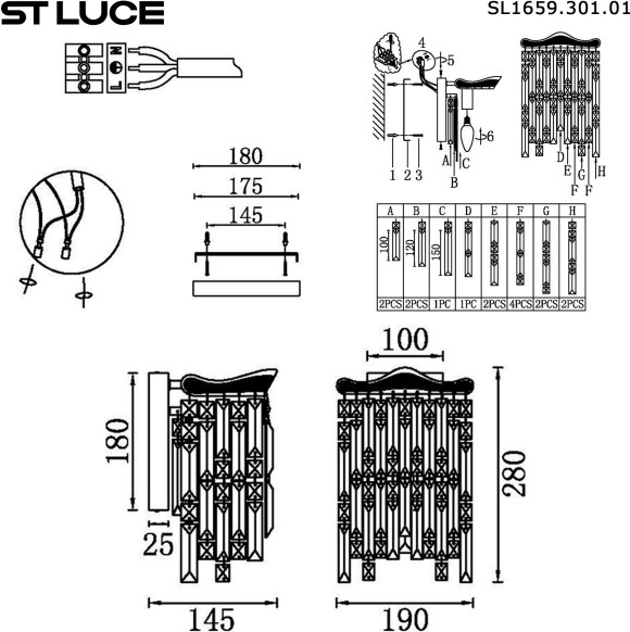 Изображение товара Светильник ST Luce SL1659.301.01