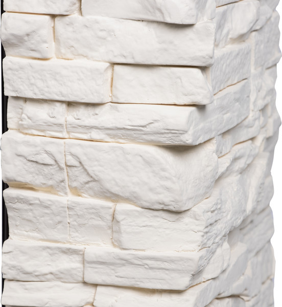 Изображение товара Портал для камина Firelight Michigan 42/40/36 (камень молочный/шпон темный дуб)