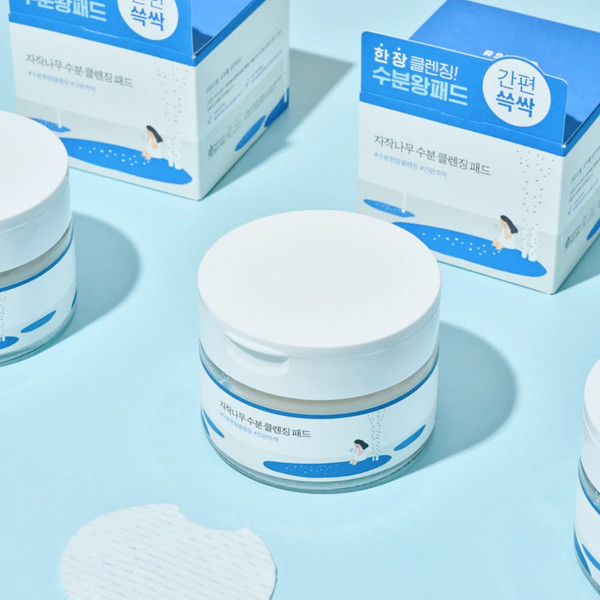 Изображение товара Пэд для лица Round Lab Birch Juice Moisturizing Для снятия макияжа с березовым соком (60шт)