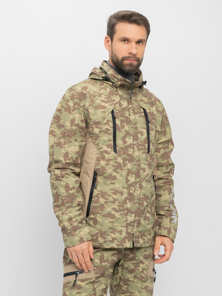 Изображение товара Костюм для охоты и рыбалки Huntsman Матрица КМФ MV23 Nylon Cotton Рип-Стоп (р.56-58/170-176)