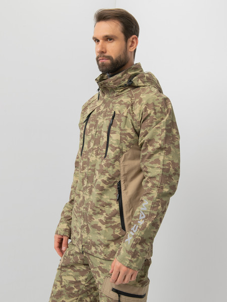 Изображение товара Костюм для охоты и рыбалки Huntsman Матрица КМФ MV23 Nylon Cotton Рип-Стоп (р.56-58/170-176)