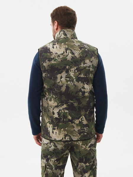 Изображение товара Костюм для охоты и рыбалки Huntsman Тайга-3 Зеленый Питон Твил-Пич (р.48-50/170-176)