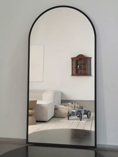 Изображение товара Зеркало Emze 50x100 / UV.ARC.50.100.СНЕ (черный с УФ-окантовкой)