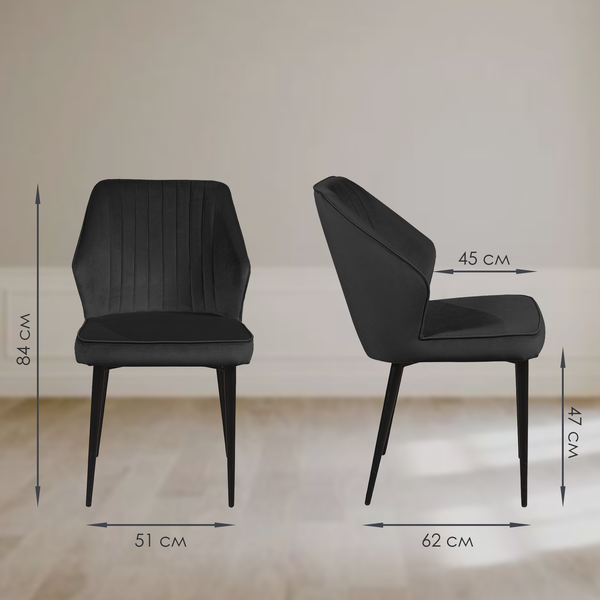 Изображение товара Набор стульев Ваш день Berg (2шт, графит)