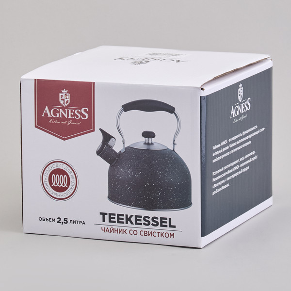 Изображение товара Чайник со свистком Agness 937-915