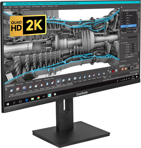 Изображение товара Монитор ExeGate SmartView ES2707TA (EX296976RUS)
