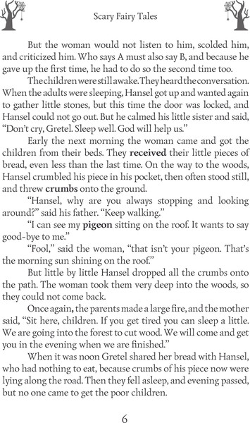 Изображение товара Учебное пособие АСТ Scary Fairy Tales. A1, мягкая обложка