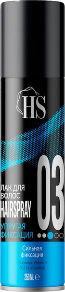 Изображение товара Лак для укладки волос HS 03 Сильная фиксация (250мл)