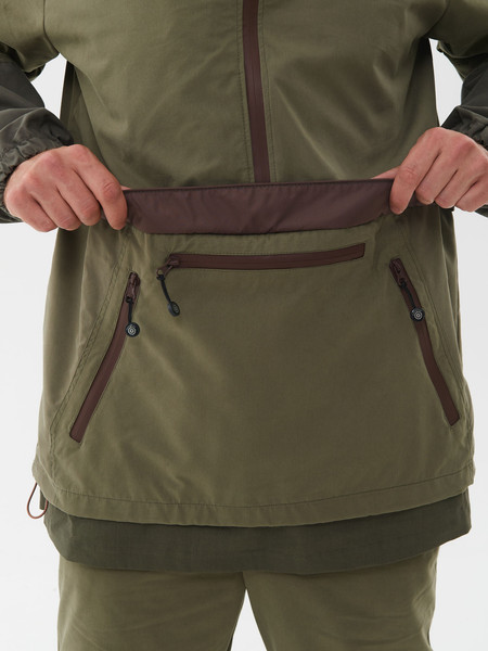 Изображение товара Костюм для охоты и рыбалки Huntsman Летний Антигнус Премиум Ravena (р.44-46/182-188, хаки)