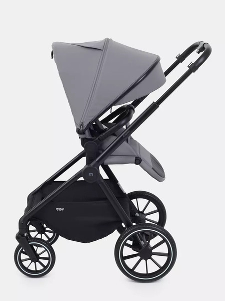 Изображение товара Детская универсальная коляска MOWbaby Amber 2 в 1 / MB067 (серый)
