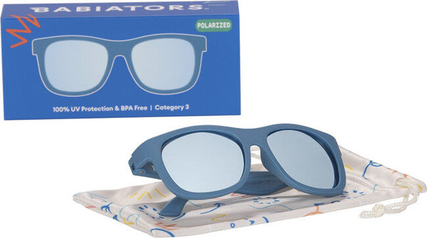 Изображение товара Очки солнцезащитные Babiators Polarized Navigator Midnight Blue 6+ / P-NAV506-L