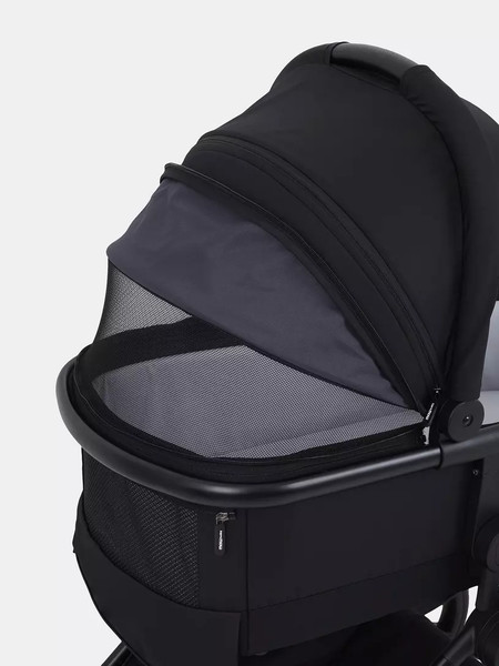 Изображение товара Детская универсальная коляска MOWbaby Amber 3 в 1 / MB068 (черный)