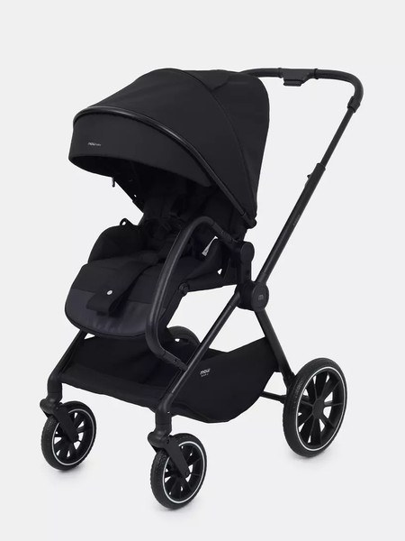 Изображение товара Детская универсальная коляска MOWbaby Amber 3 в 1 / MB068 (черный)