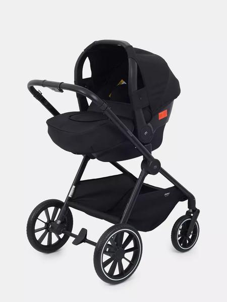 Изображение товара Детская универсальная коляска MOWbaby Amber 3 в 1 / MB068 (черный)