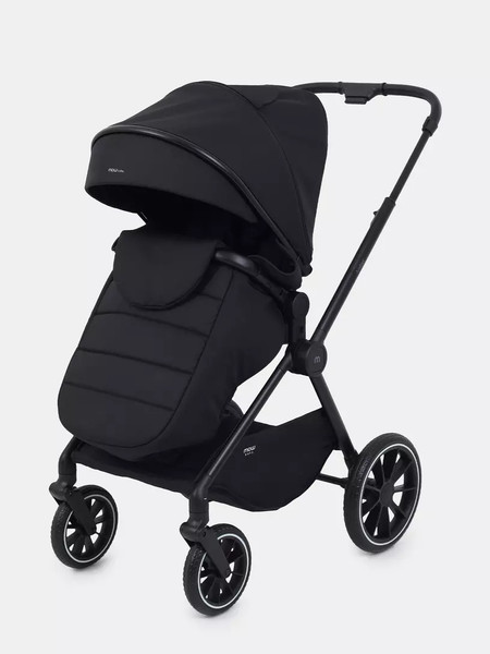 Изображение товара Детская универсальная коляска MOWbaby Amber 3 в 1 / MB068 (черный)